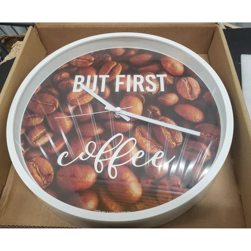 Plastic Wall Clock, approx. 11.5